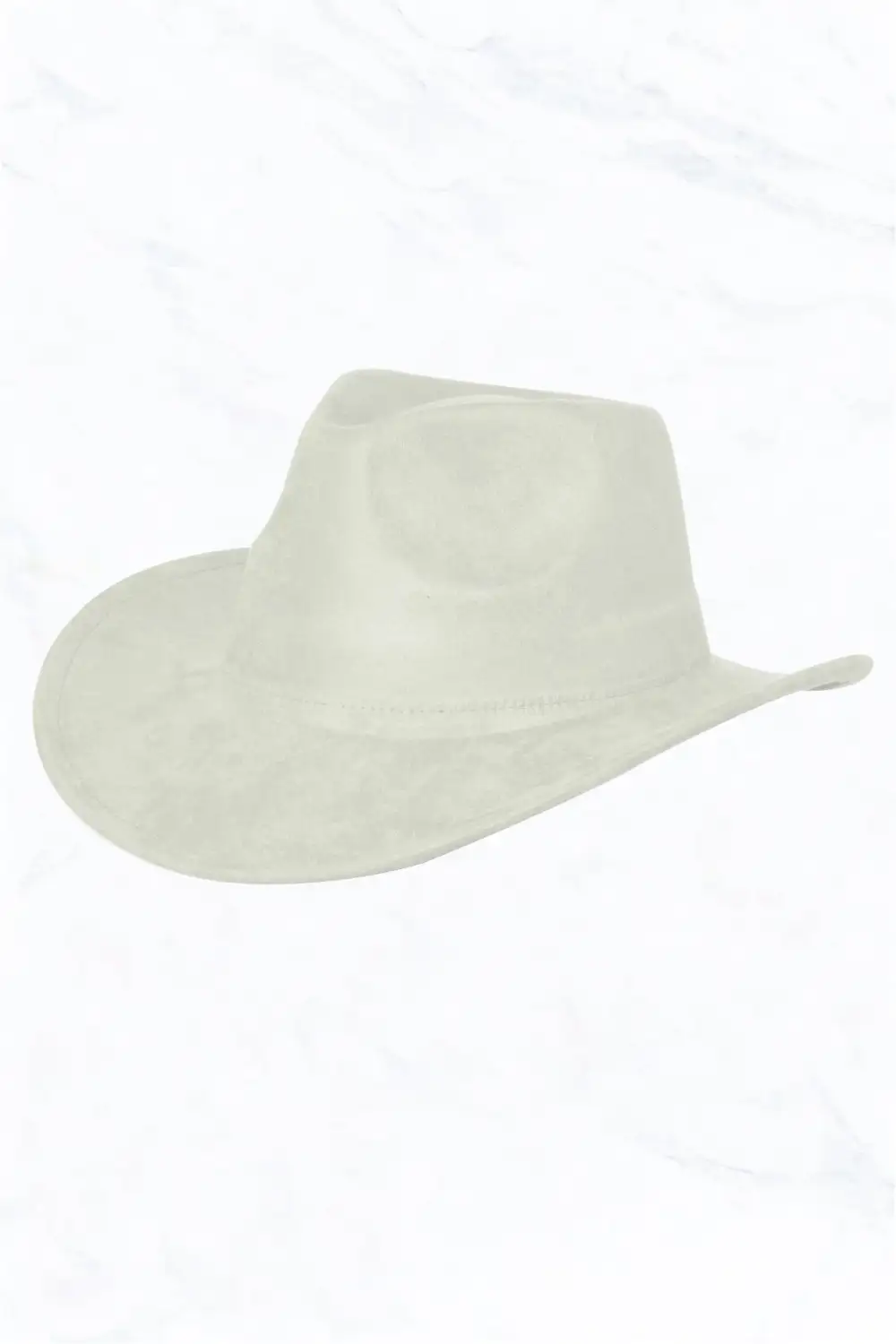 Suede Regular Cowboy Fedora Hat