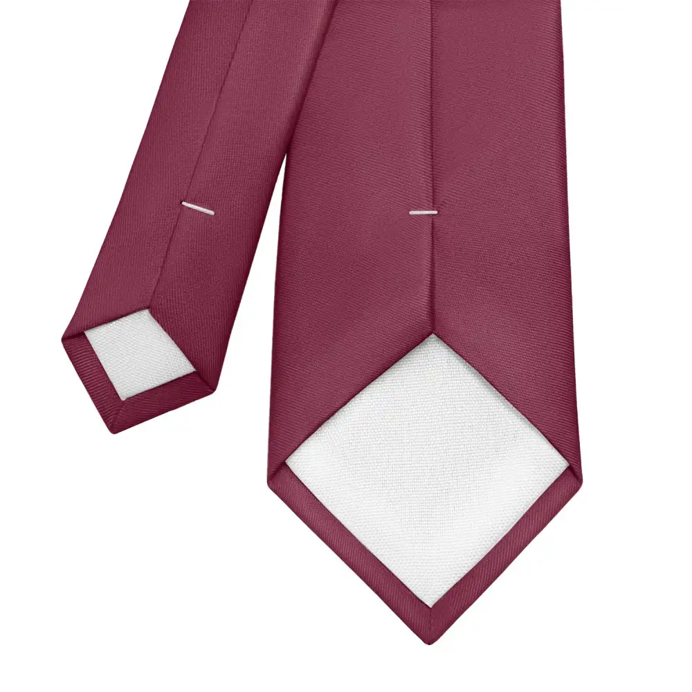 Artful Solid Motif Necktie