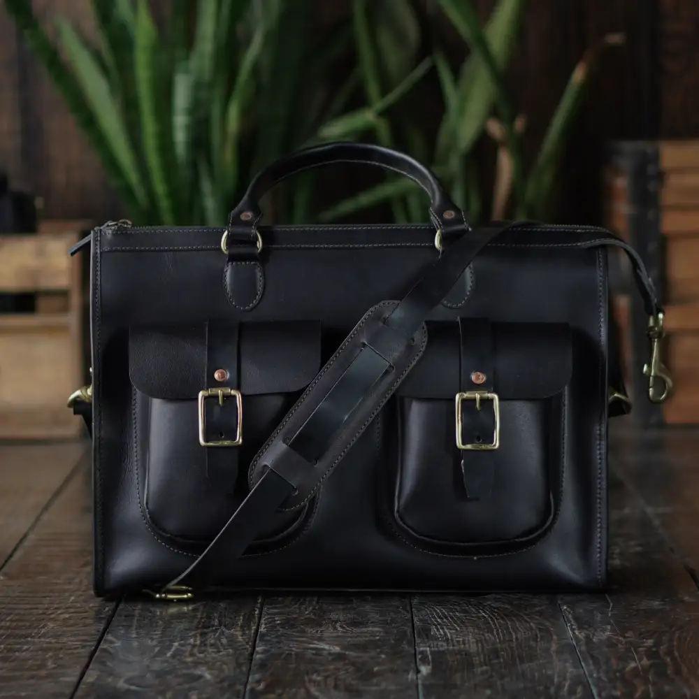 Front Pocket Laptop Weekender Duffel Bag