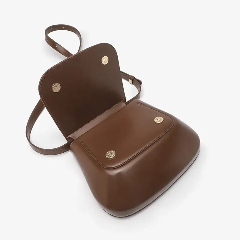 Saddle Bag Retro Crossbody Chestnut