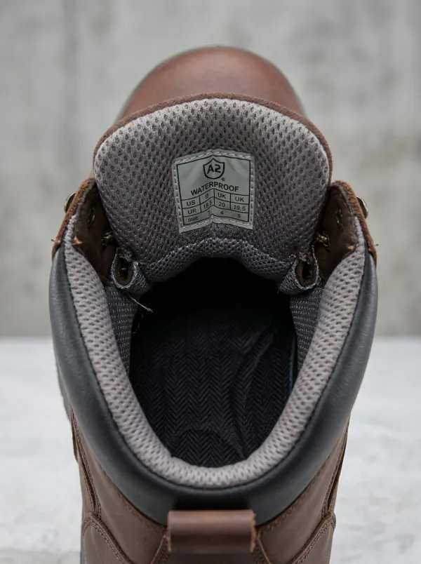 Rugged-Casual Outdoor Men's Waterproof Work Boots