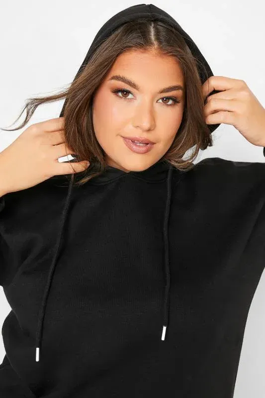 Black Overhead Hoodie
