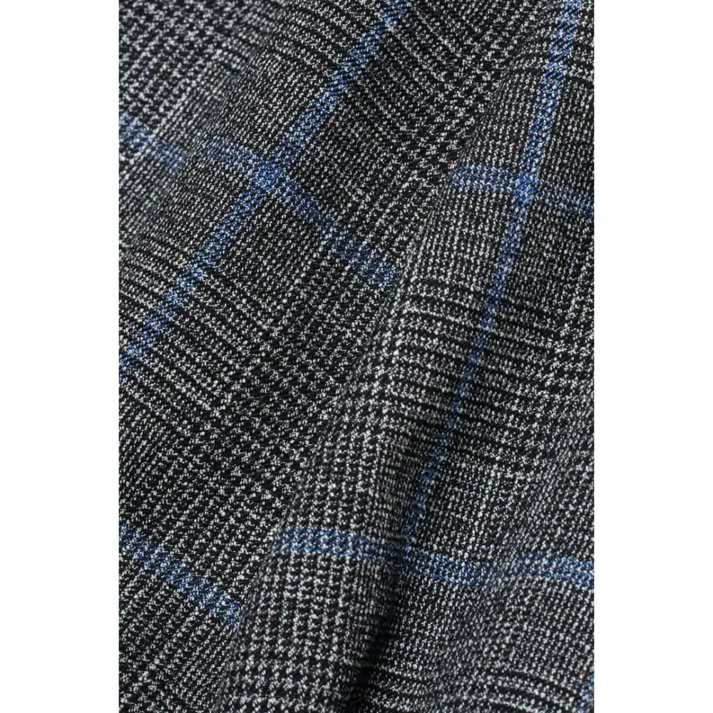 Power Men S Grey Check Blazer