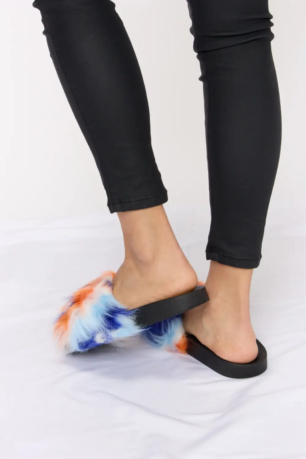 Sporty Open-Toe Flat Sandals