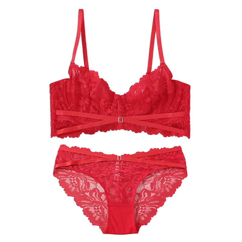 Strappy Adjustable Matching Lingerie Set