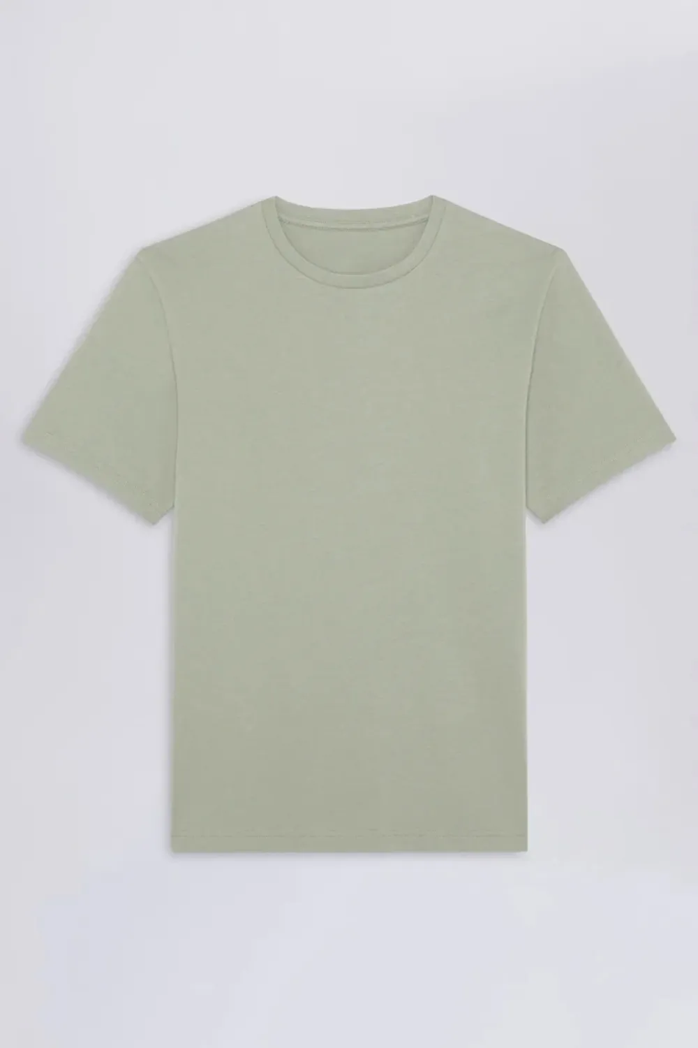 Simplified Sage Green Casual Shirt