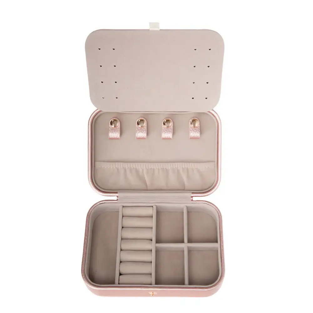 Quilted Travel Jewelry Organizer