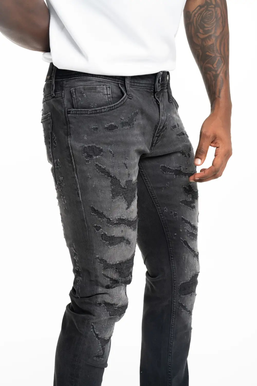 Modern Tapered Five Pocket Jeans