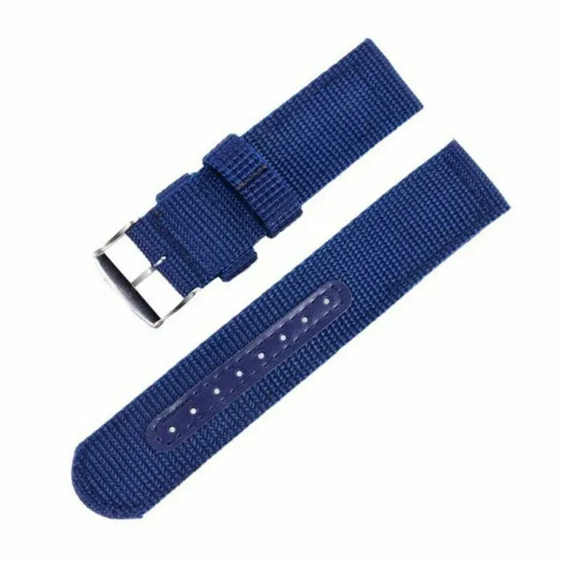 Nylon Watch Strap Replacement Band – Adjustable Woven Sport Wristband