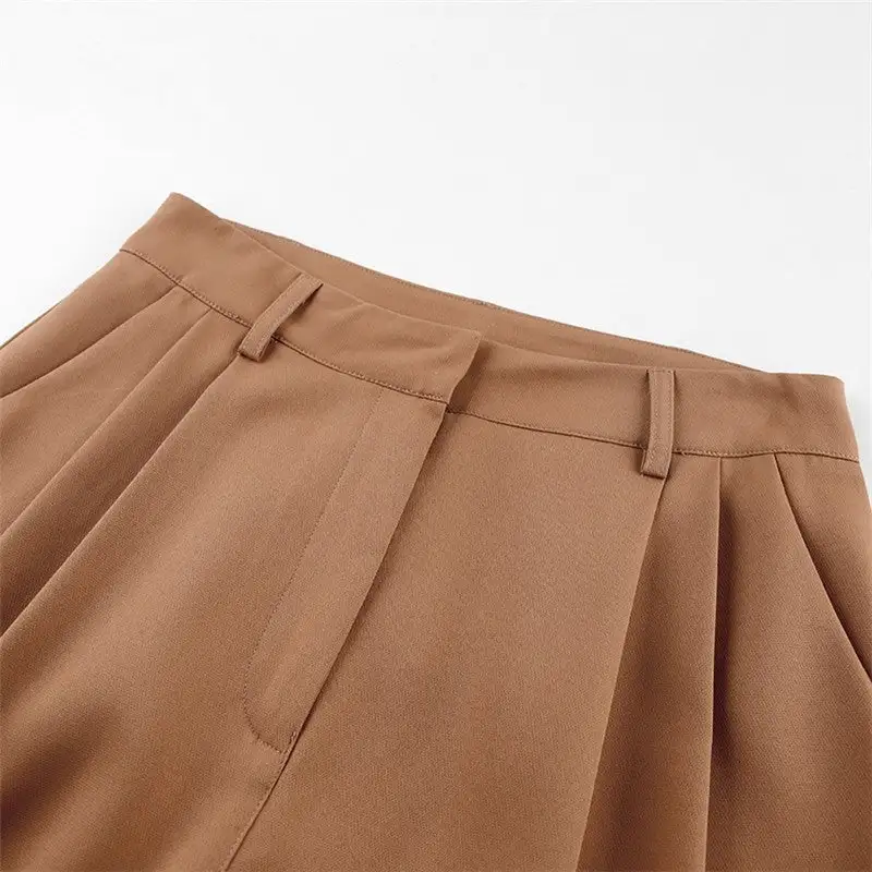 Women's High Waist Relaxed Fit Wide Leg Pants