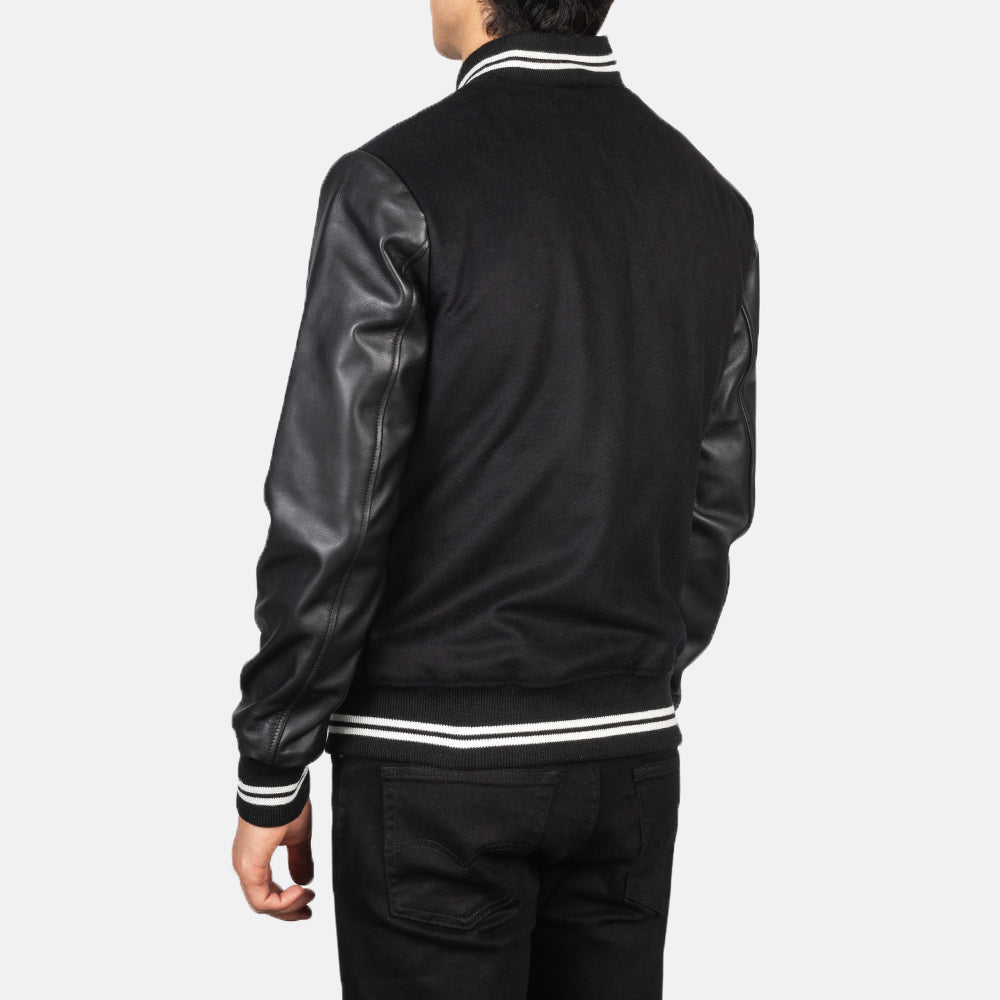 Men's Structured Varsity Jacket