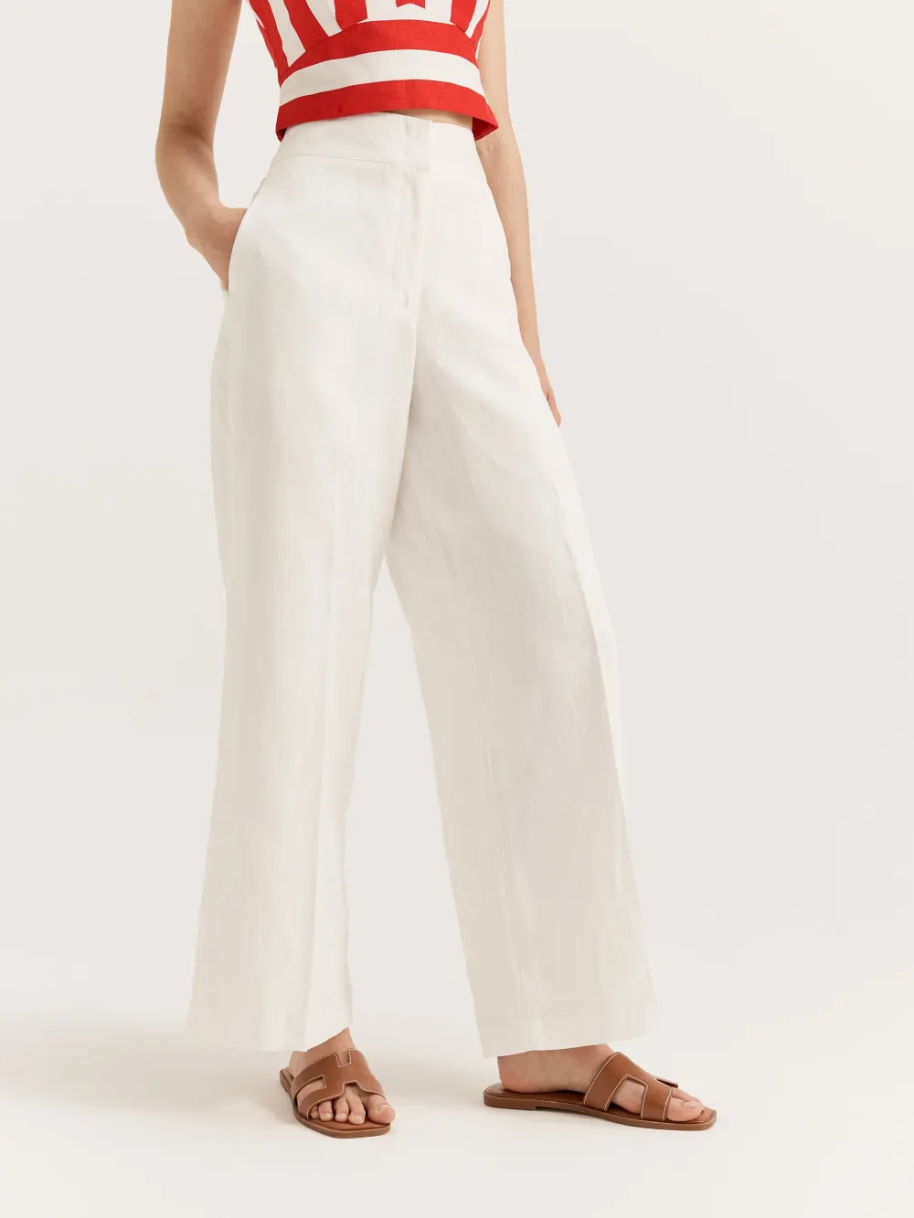 Celine Natural Fabric Pants