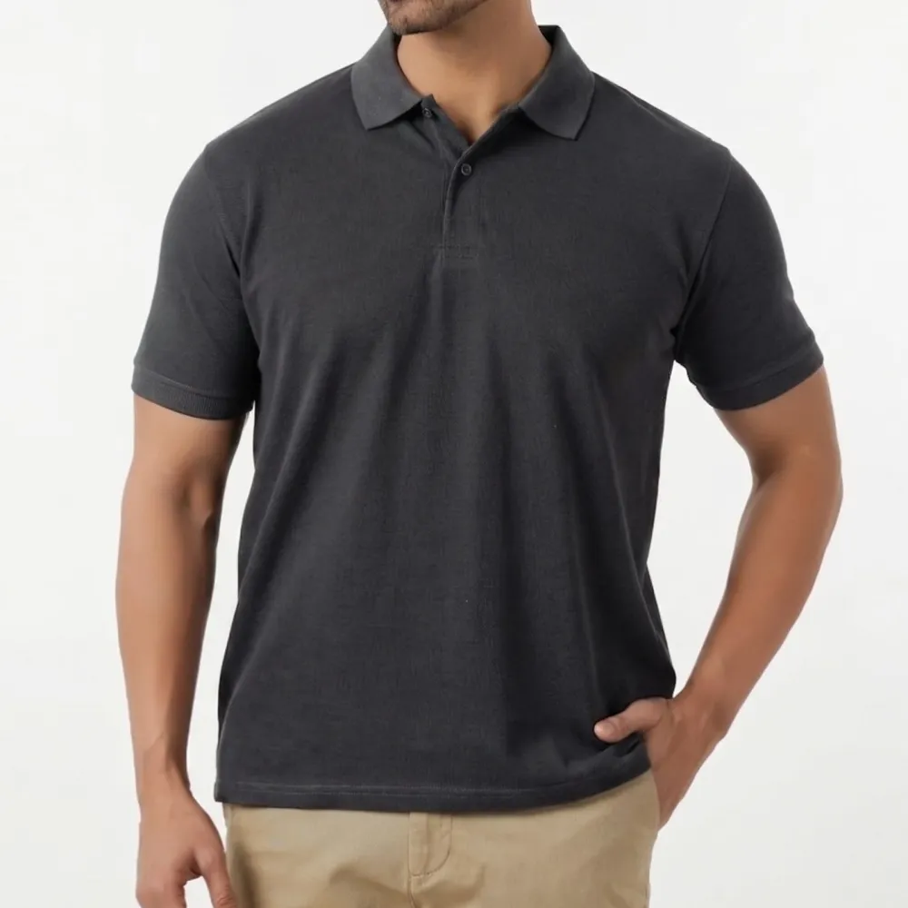 Men's Soft Sharp Polo Collar T-Shirt