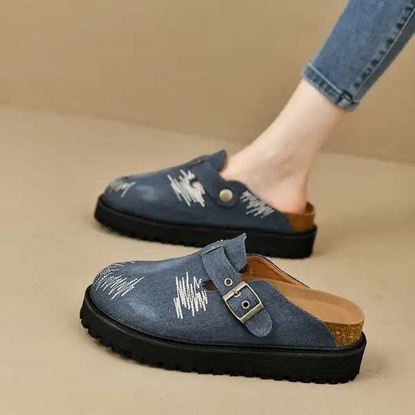 Platform Round Toe Loafers