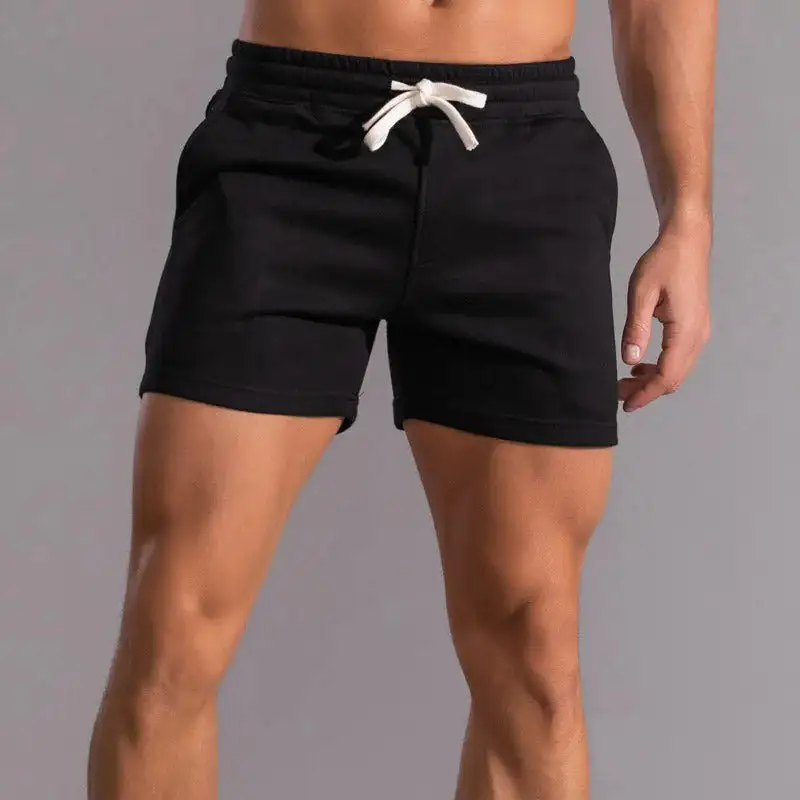 Men's Cotton Drawstring Athletic Shorts