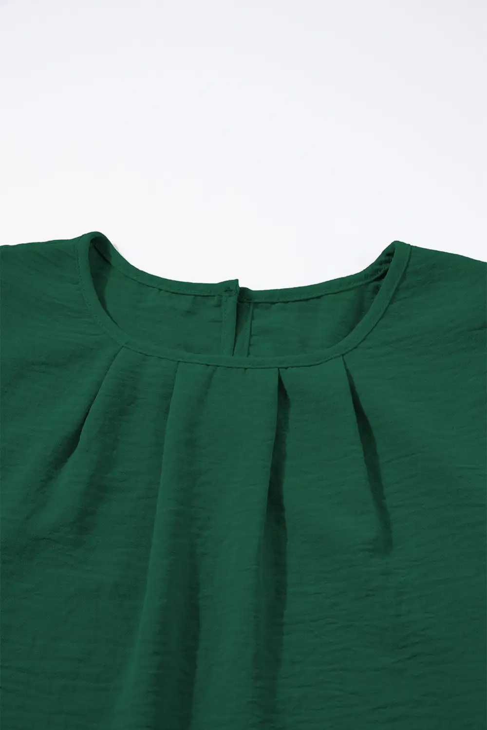 Pleated Textured Blouse