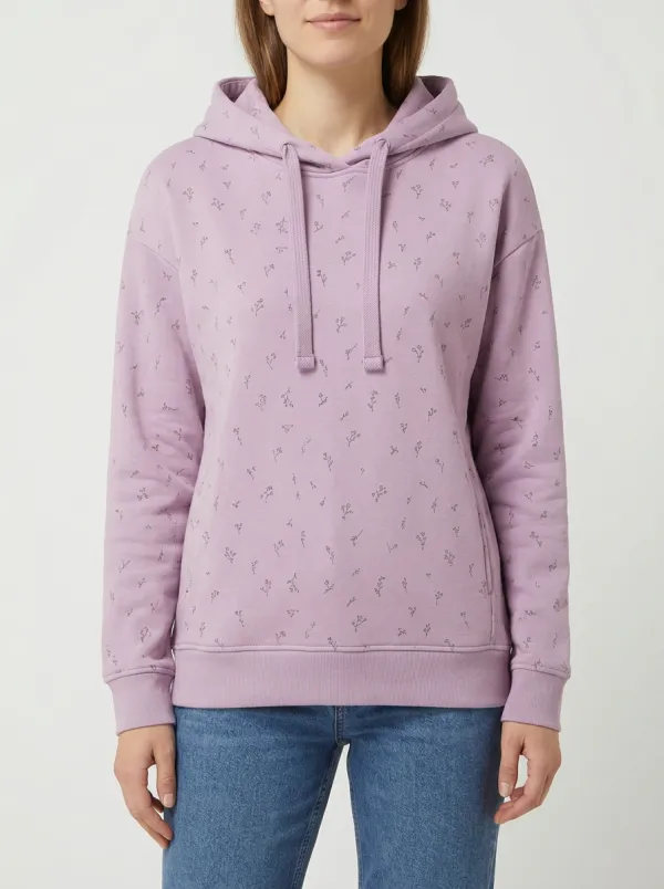 Women's Floral Minimal Graphic Hoodie