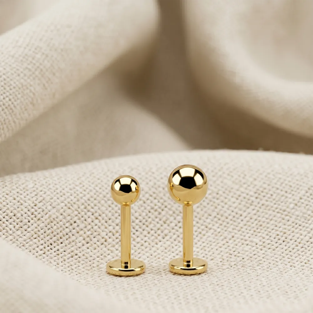 Versatile Titanium Labret Stud