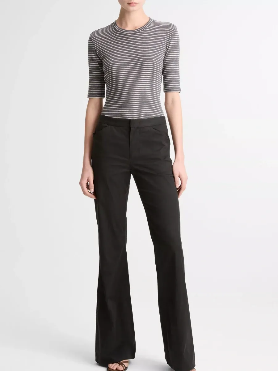 Striped Knit Tee