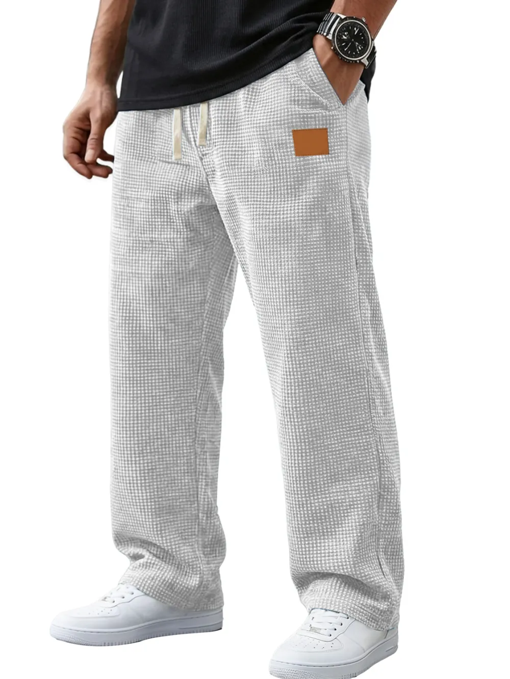 Corduroy Relaxed Casual Trousers