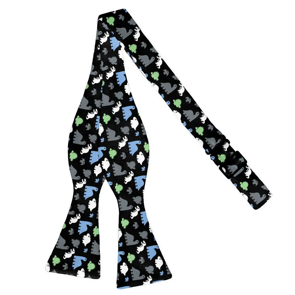 Dinosaur Pattern Bow Tie