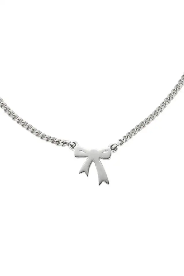 Bow Chain Necklace