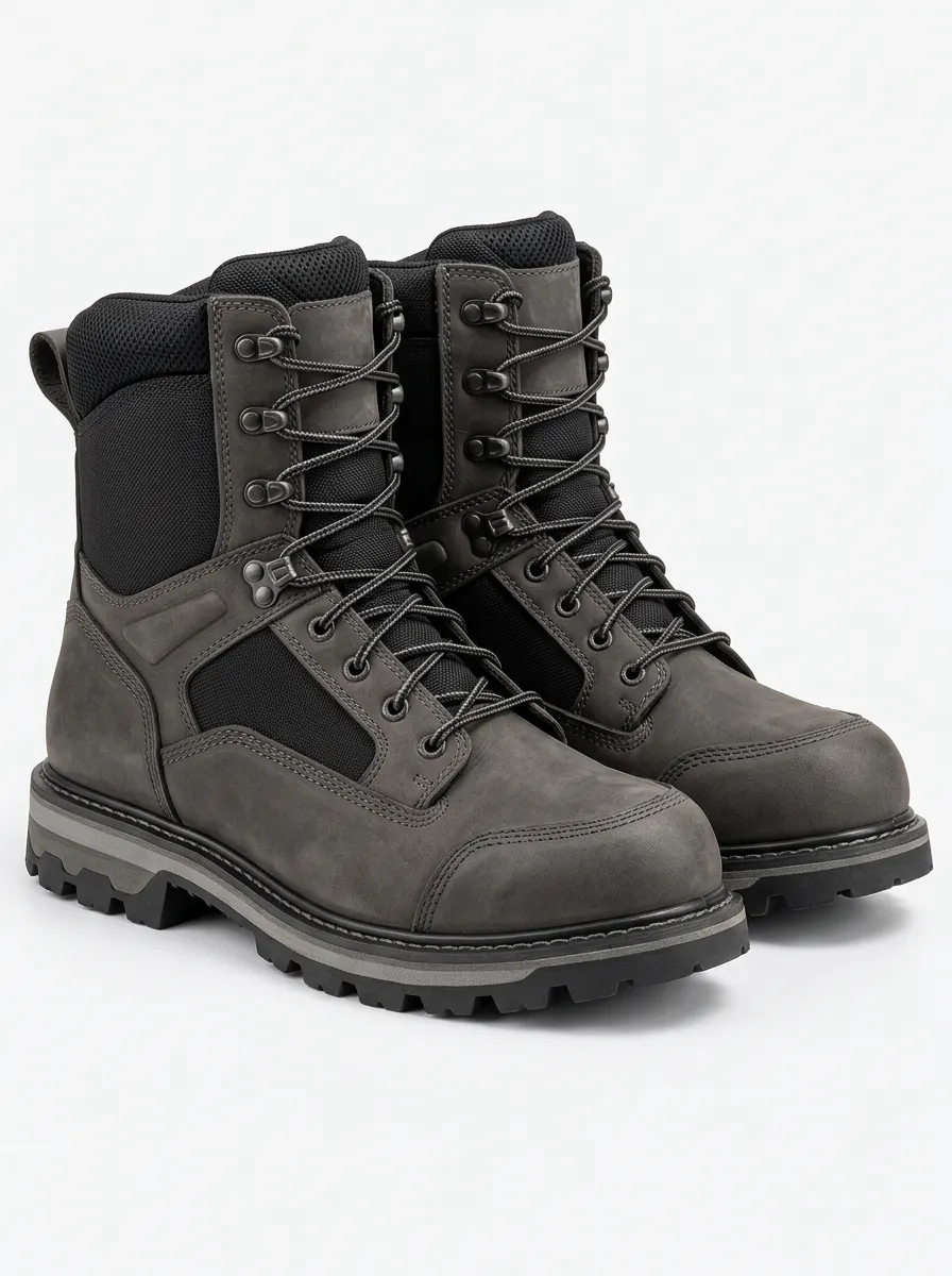 Men's Waterproof Leather Work Footwear