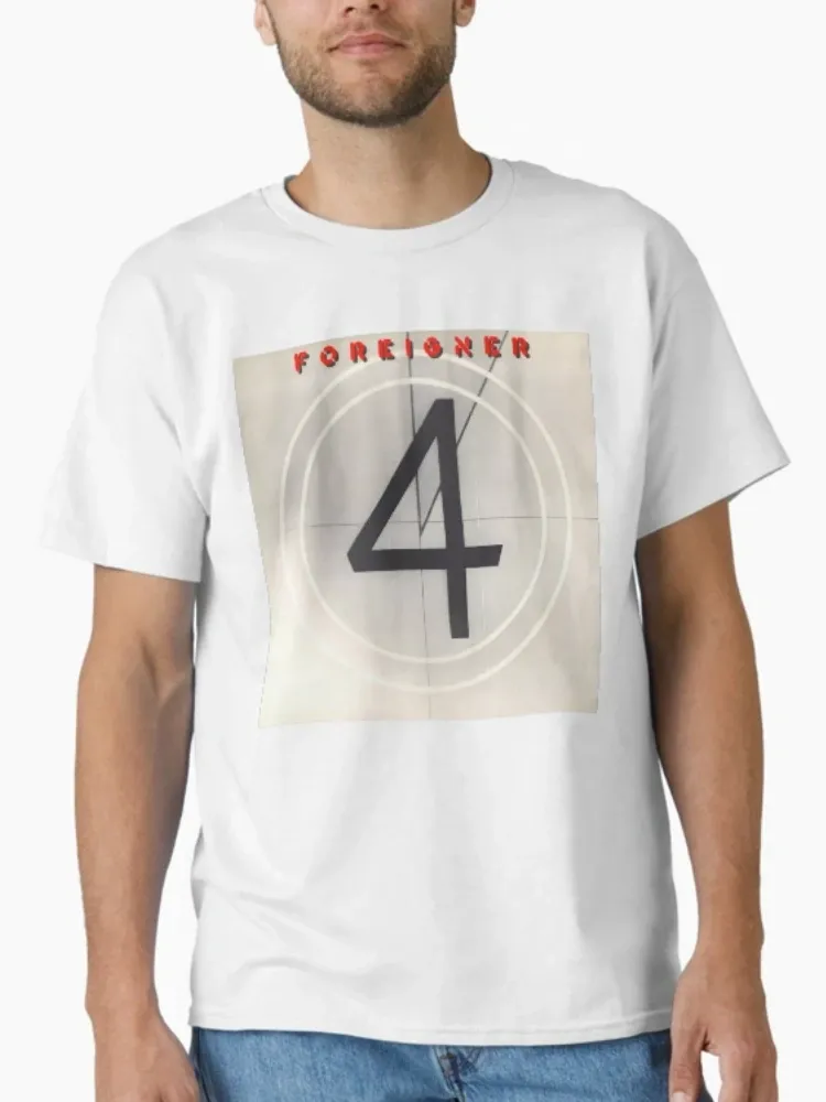Women's Casual Rock Band Print Crew Neck Short-Sleeve T-Shirt