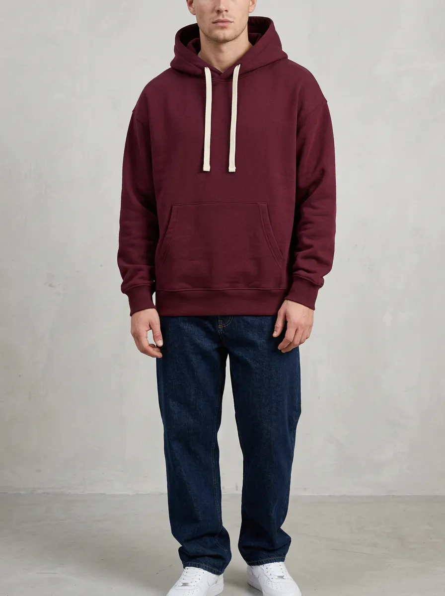 Men's Essential Printed Hoodie