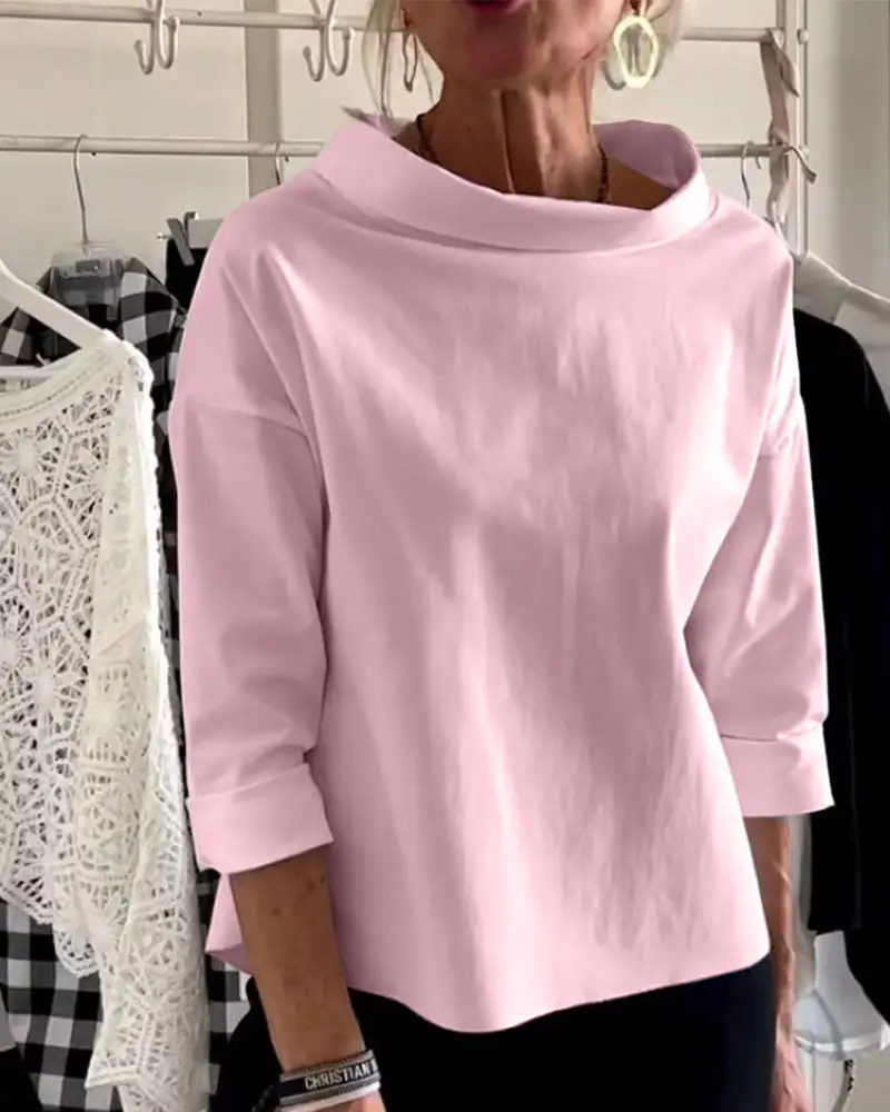 Relaxed Patterned Top