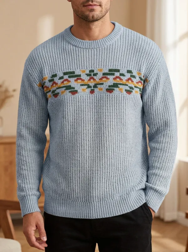 Men's Aztec Geometric Sweater