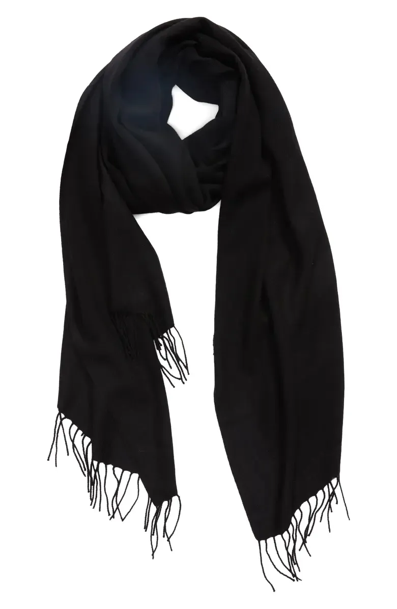 Tissue Weight Wool & Cashmere Scarf