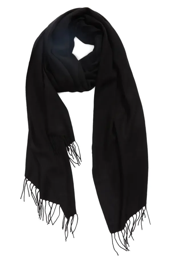 Tissue Weight Wool & Cashmere Scarf