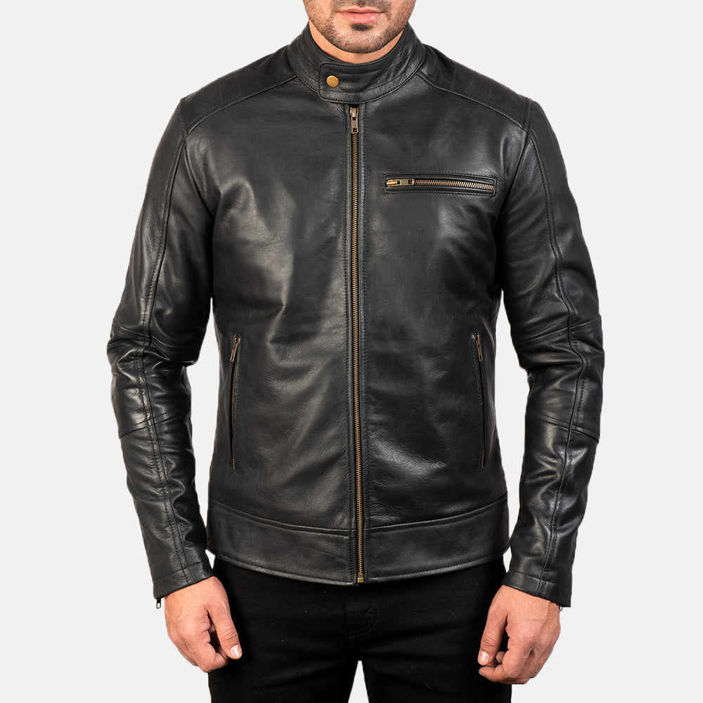 Men's Modern Biker Leather Jacket