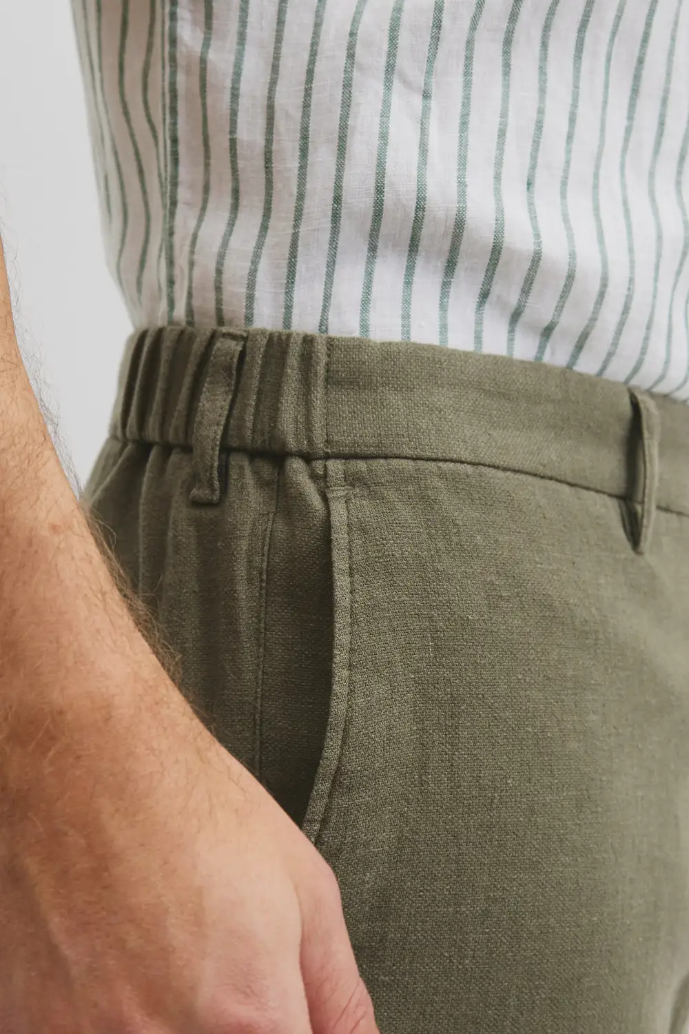 Men's Refined Linen Pants