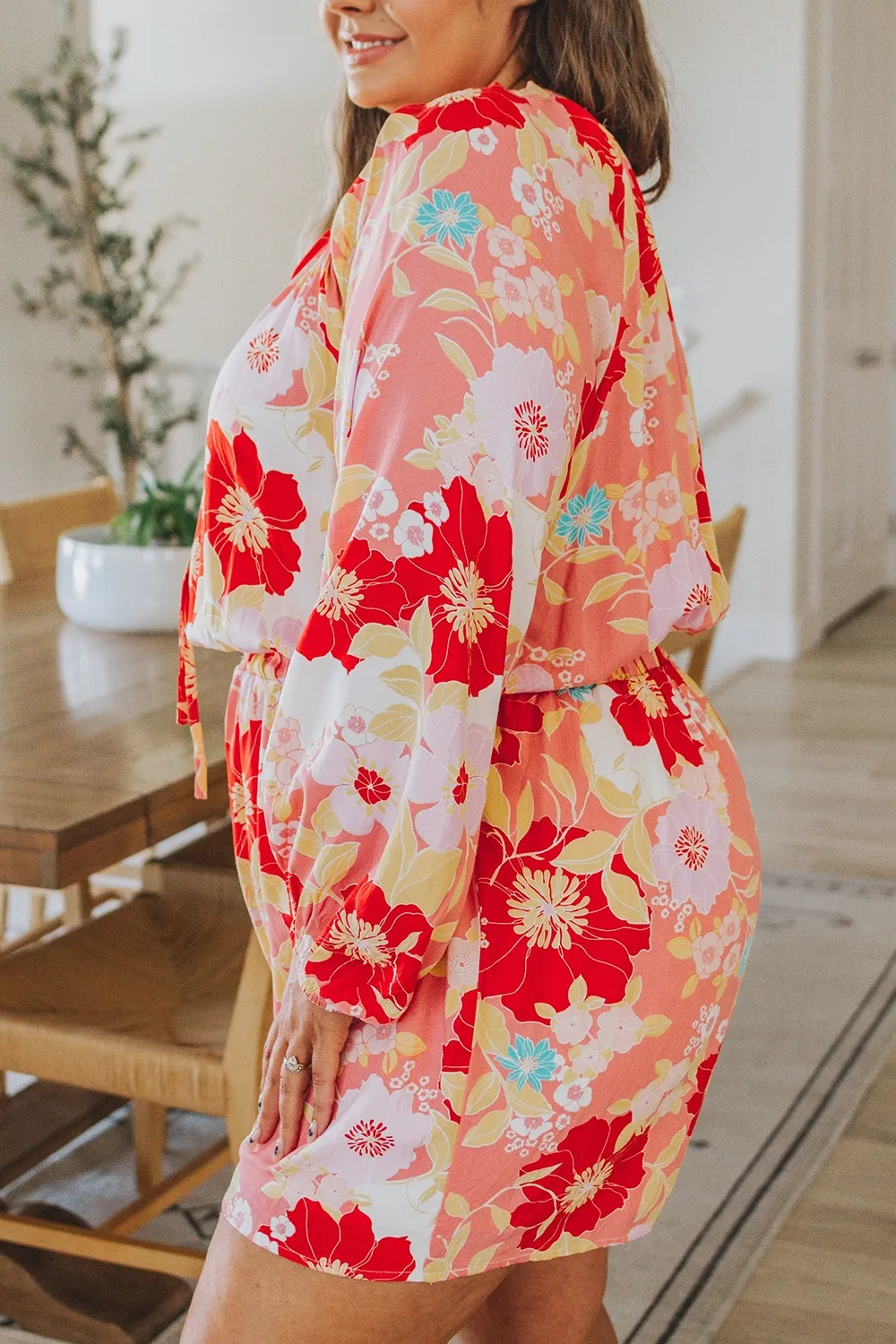 Soft And Breathable  Floral Print Jumpsuit