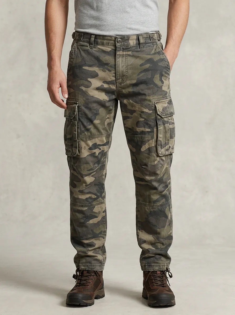 Cargo-Utility Camouflage Tactical Camouflage Cargo Pants