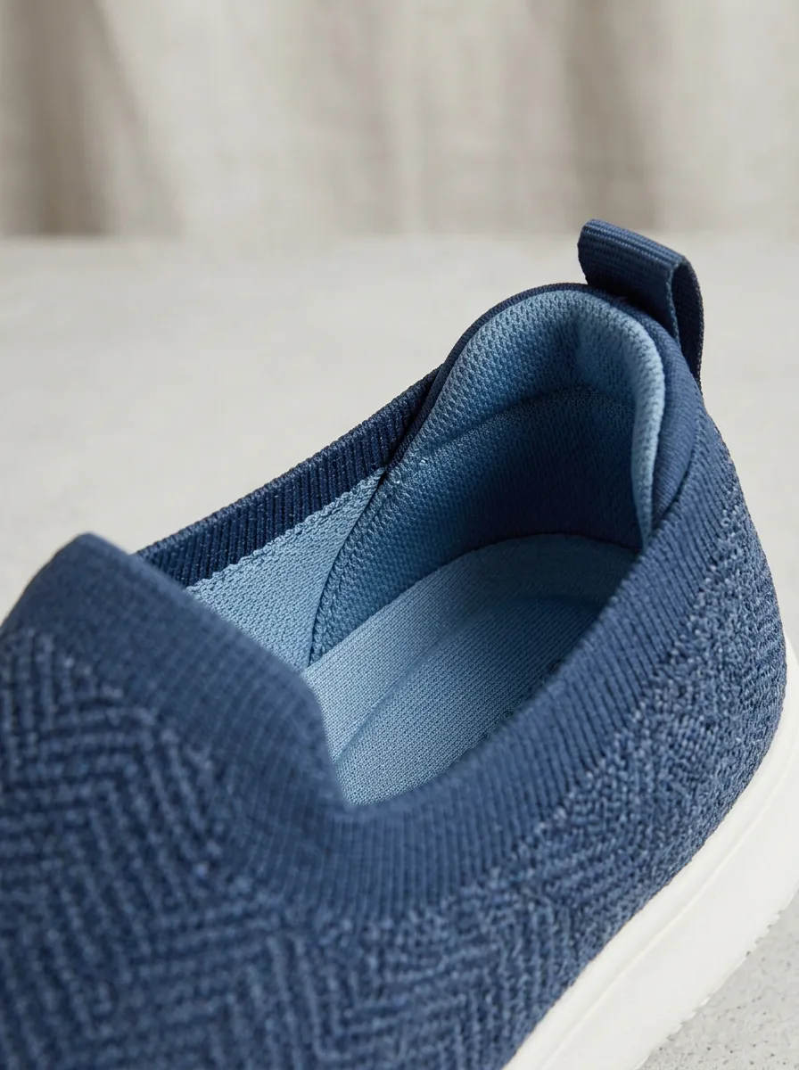 Versatile Herringbone Elastic Outdoor Look Men's Stretch Canvas Shoes