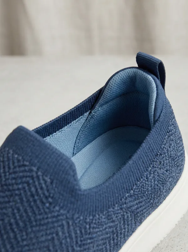 Versatile Herringbone Elastic Outdoor Look Men's Stretch Canvas Shoes