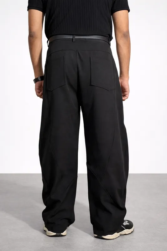 Barrel Fit Rivet Pants