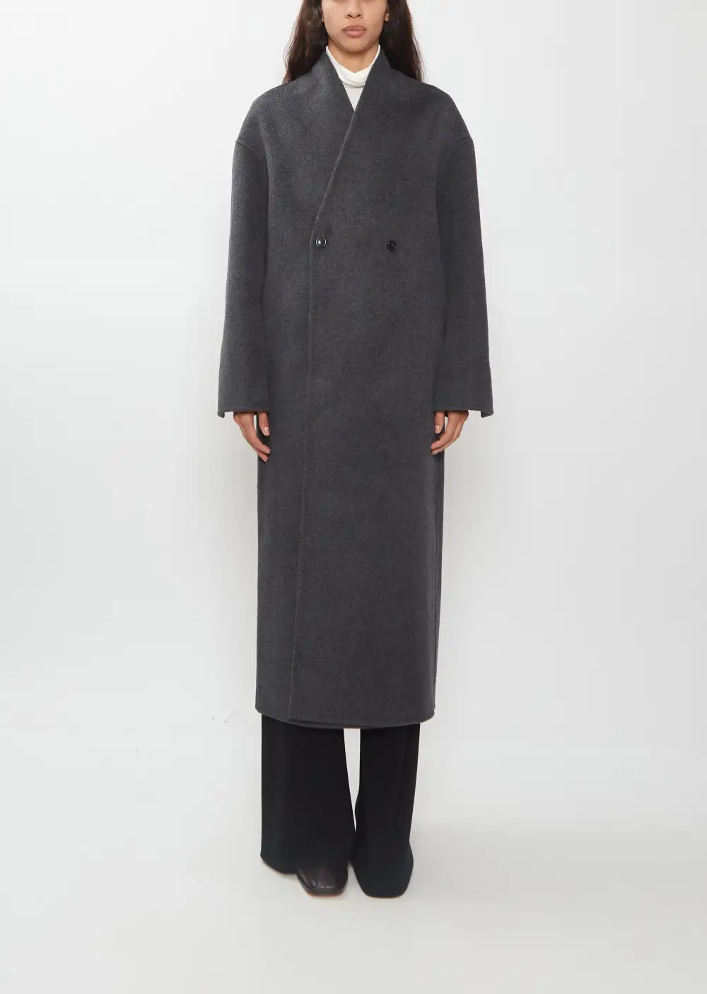 Women's Classic Double Face Cashmere Oversized Coat