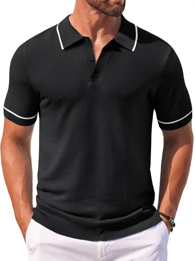 Leisure Knit Golf Polo Shirts
