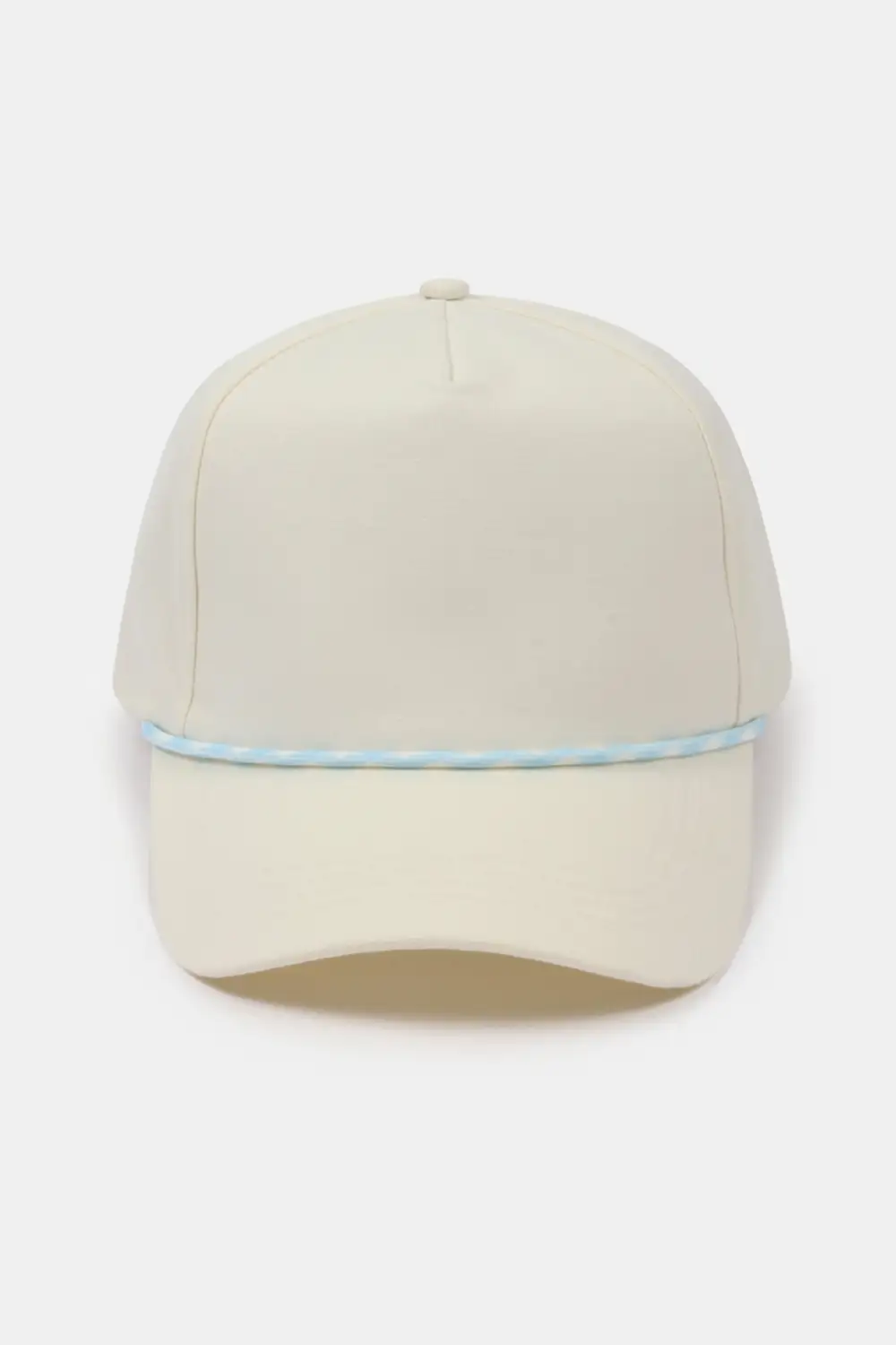 Five Panel Canvas Rope Detail Panel Baseball Cap