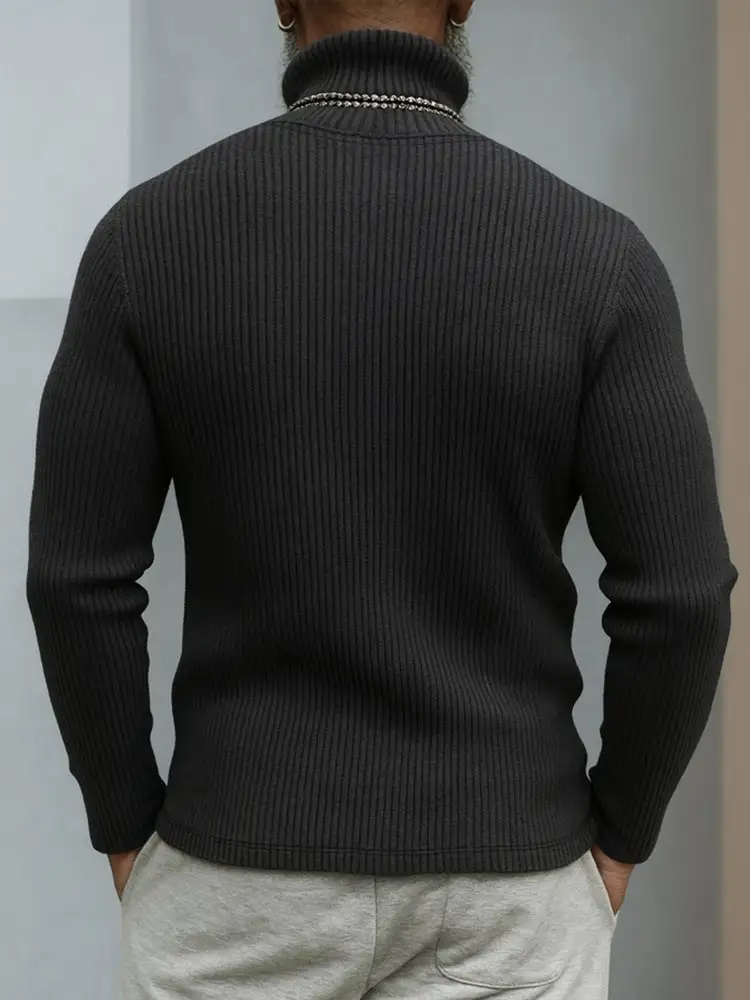 Soft Knit Turtleneck Sweater