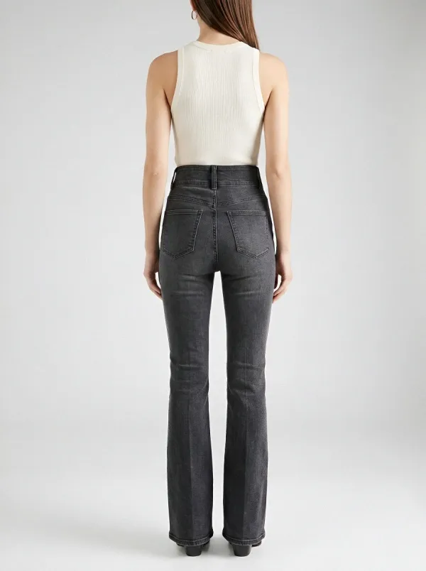 Relaxed Everyday Women's High-Waist Stretch Flare Jeans