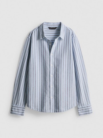 7-15yrs | Striped Oxford Shirt detail 2