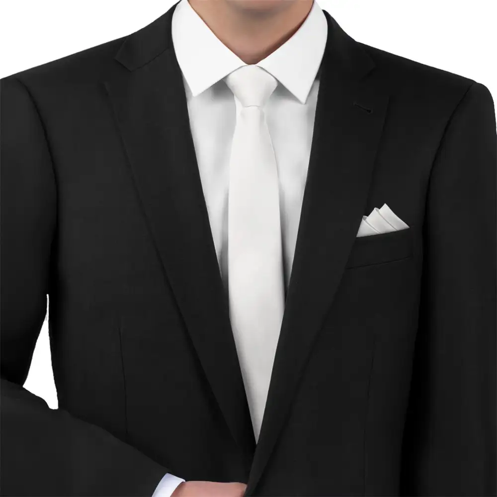 Artful Solid Expression Necktie