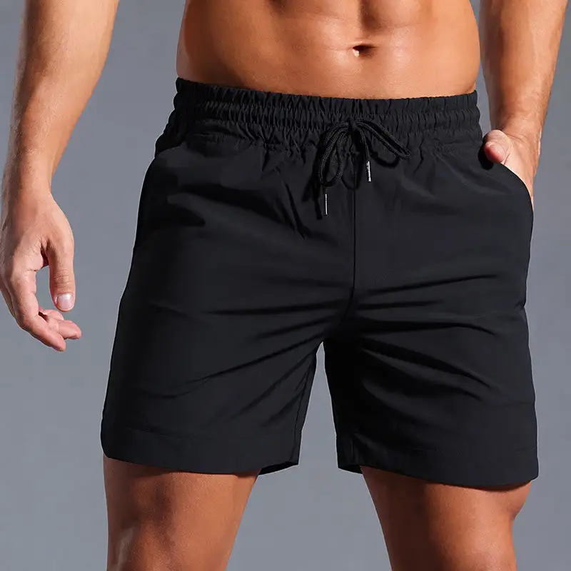 Men's Quick-Dry Mid-Thigh Training Shorts