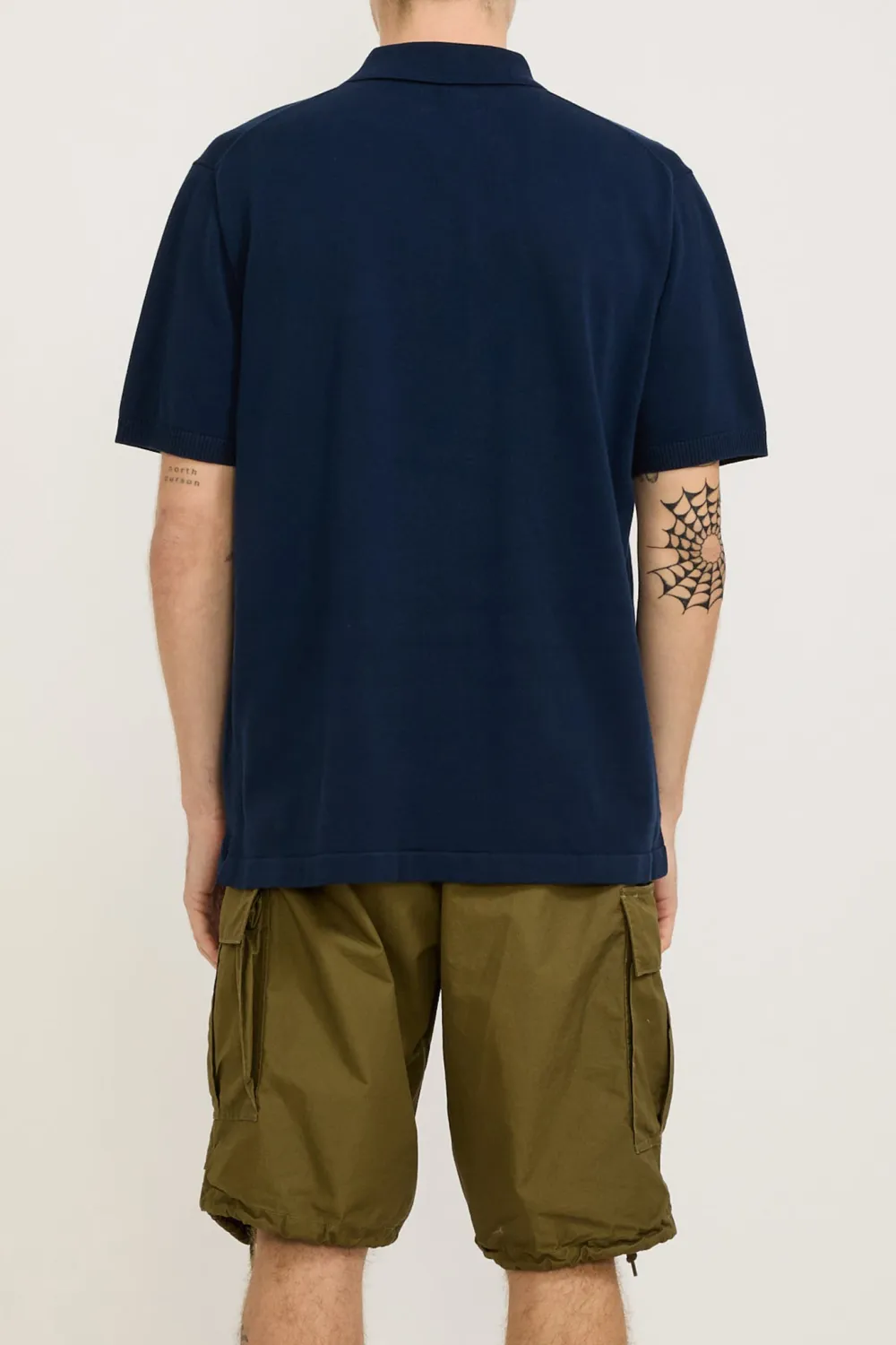 Knit Polo 12G Navy