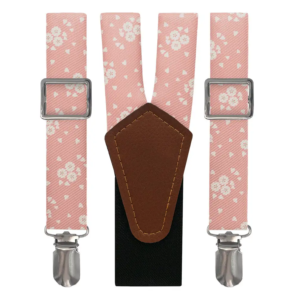 Cherry Blossom Theme Suspenders